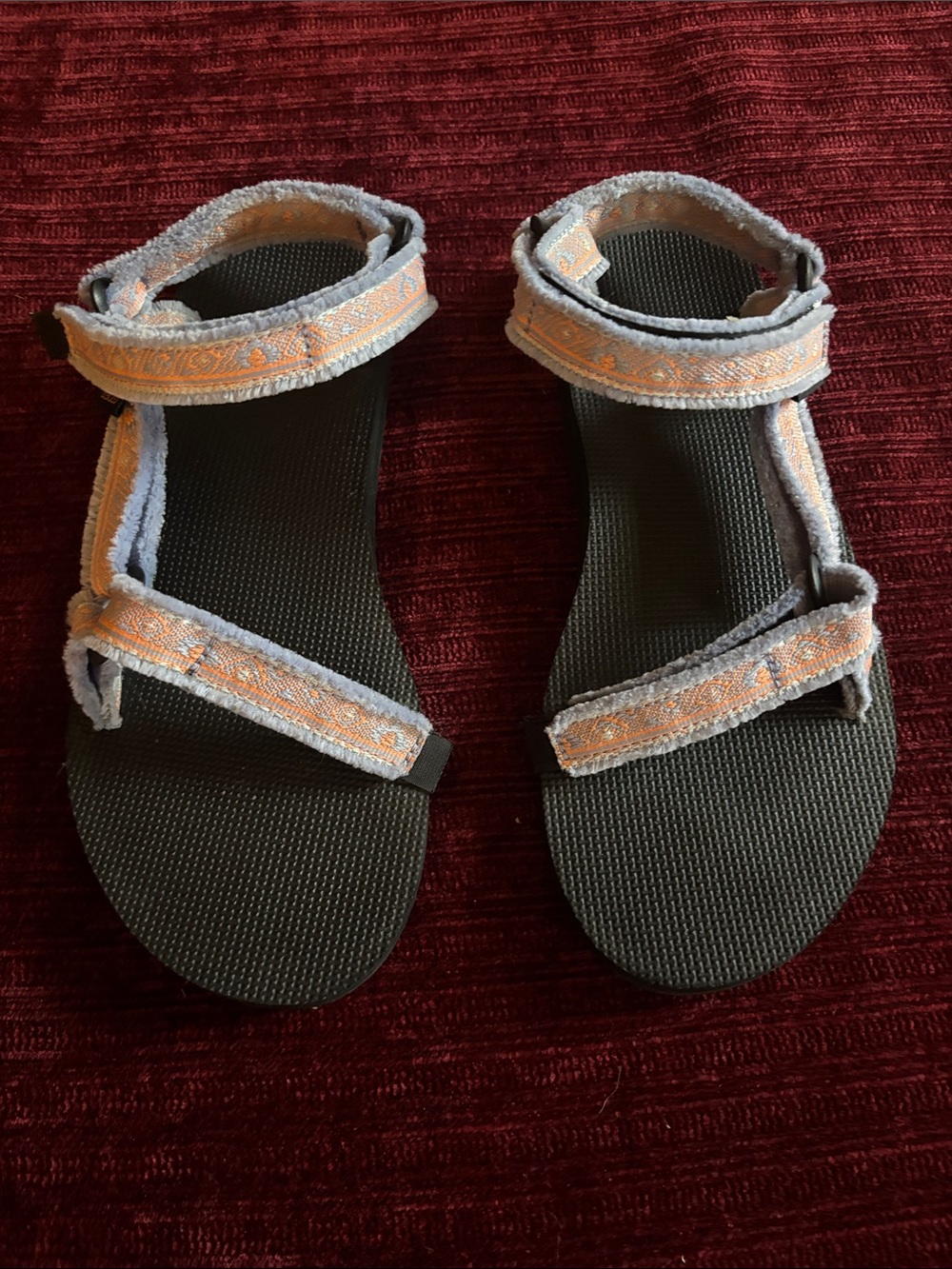 Teva Peach Strap Sandals